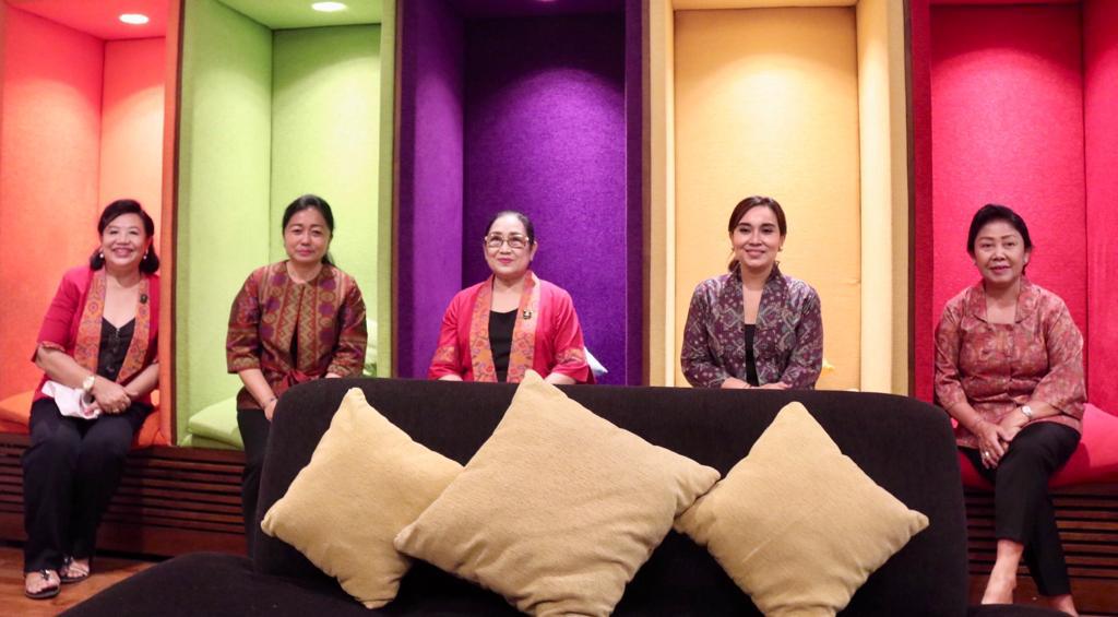 Jalin Silaturahmi, Ketua BKOW Bali Mengunjungi GOW Kota Denpasar