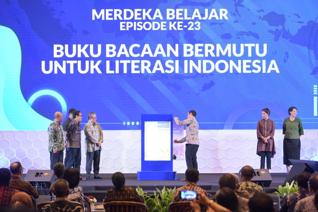 Mendikbudristek Mengajak Semua Pihak Berkolaborasi Menyukseskan Program Literasi