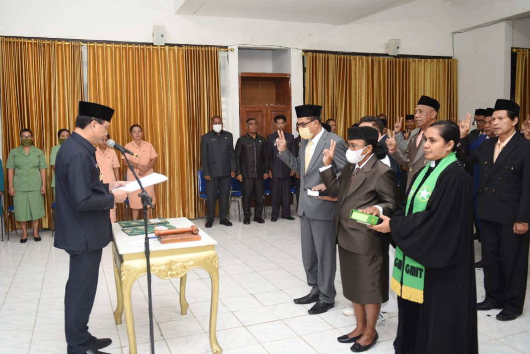 Penyegaran Birokasi, Pemkab Belu Lakukan Mutasi 22 Pejabat Eselon 2 dan 3. Ini Nama-namanya!