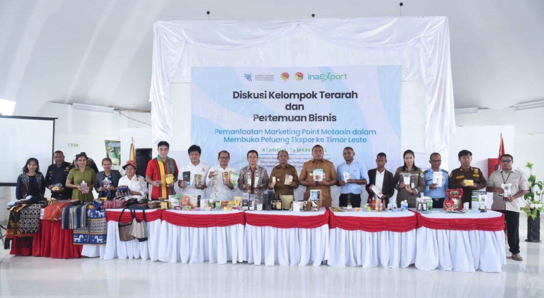 Buka Peluang Ekspor ke Timor Leste, Kemendag RI Gelar Pertemuan Bisnis di PLBN Motaain