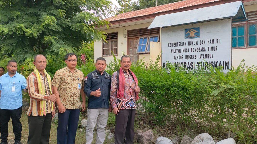 Deputi I BNPP Kunjungi Batas RI-RDTL, Wabup Belu Minta PLBN Turiskain Segera Dibangun