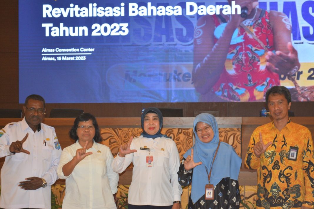 Melibatkan Masyarakat untuk Melestarikan Bahasa Daerah di Papua: Rakor RBD 2023