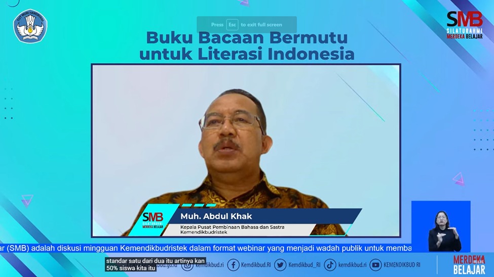 Tingkatkan Literasi Generasi Muda, Kemendikbudristek Distribusikan Buku Bacaan Bermutu