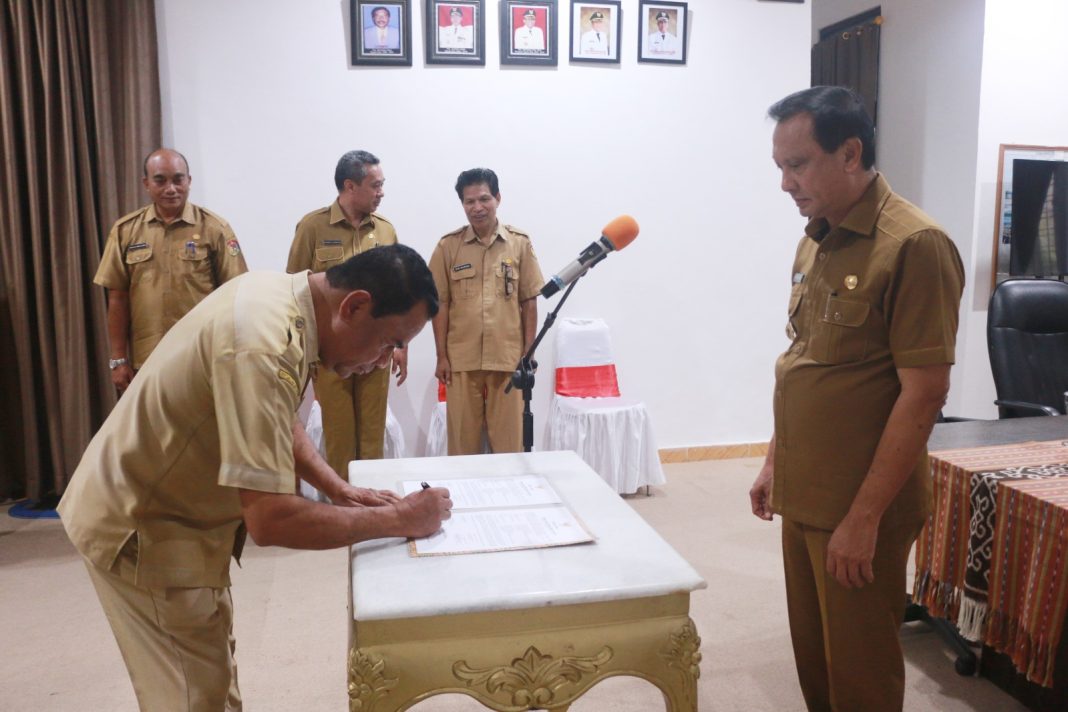 Anton Suri Jabat Plt Kepala Dinas Pendidikan dan Kebudayaan Belu