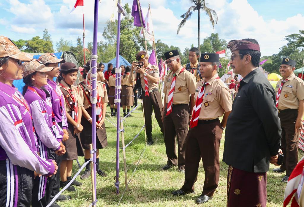 Jaring Duta Terbaik, Kwarda Gerakan Pramuka Bali Gelar Lomba Tingkat Regu Pramuka Penggalang