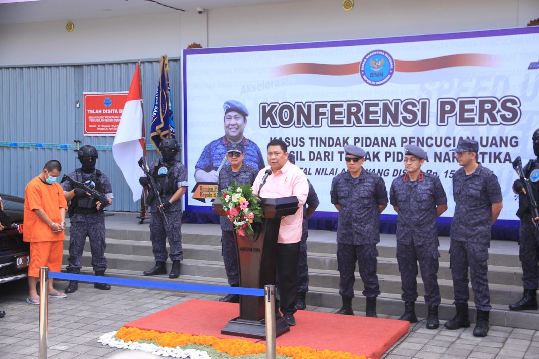 BNN RI Ungkap TPPU Tersangka Bandar Narkoba MW Senilai 15 M