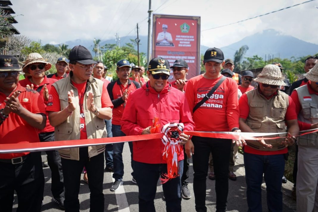Ngantor Ke-33 Kalinya Di Desa, Bupati Tabanan Ekspos Keindahan Wisata Jatiluwih