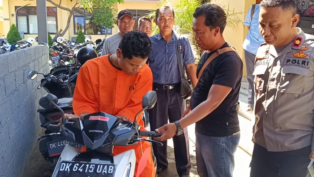 Pura-Pura Linglung, Sastro Kepergok Bawa Kabur Motor