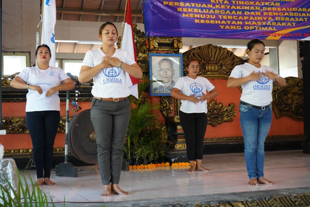 Berlandaskan Tri Hita Karana, Orhiba Buleleng Wujudkan Hidup Sehat