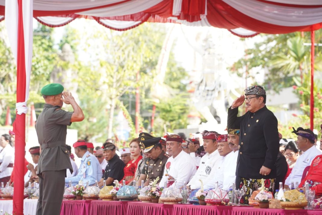 Wagub Cok Ace Jadi Inspektur Peringatan HUT Kota Bangli ke-819