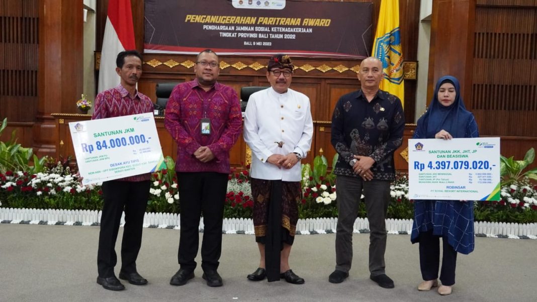 Wagub Bali Dorong Keikutsertaan Masyarakat Jadi Peserta BPJS Ketenagakerjaan