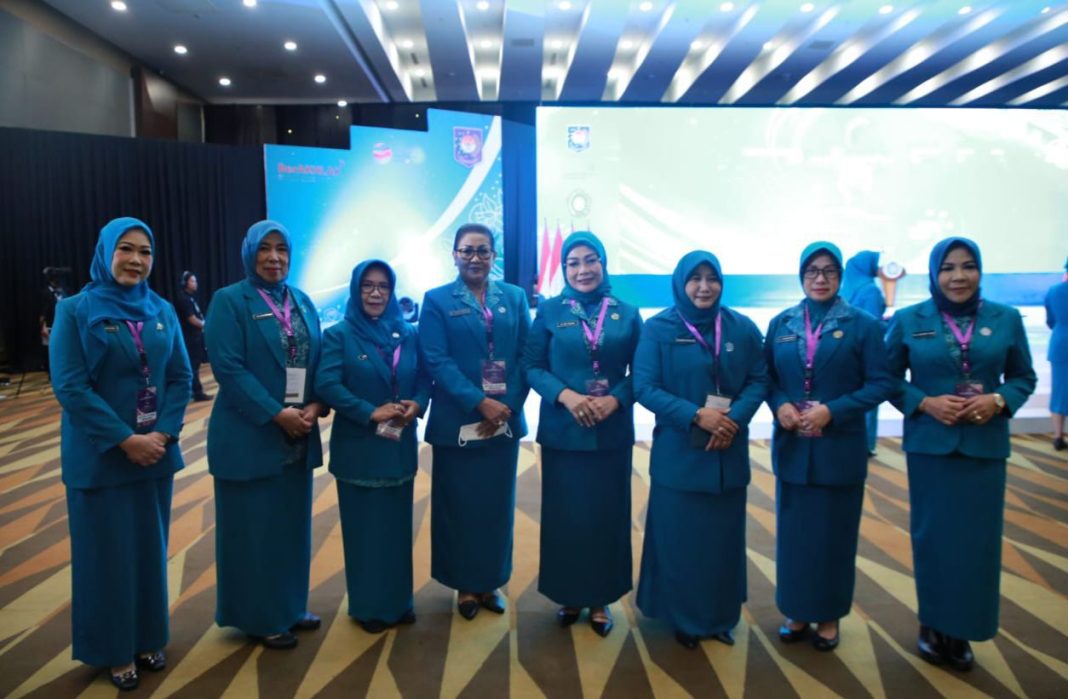 Ny Putri Koster Ikuti Acara HKG PKK Ke-51 Tahun 2023 di Medan