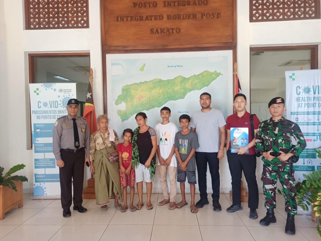 Belanja Di Pasar Indonesia Melalui Jalan Tikus, Imigrasi Atambua Deportasi 5 WNA Timor Leste