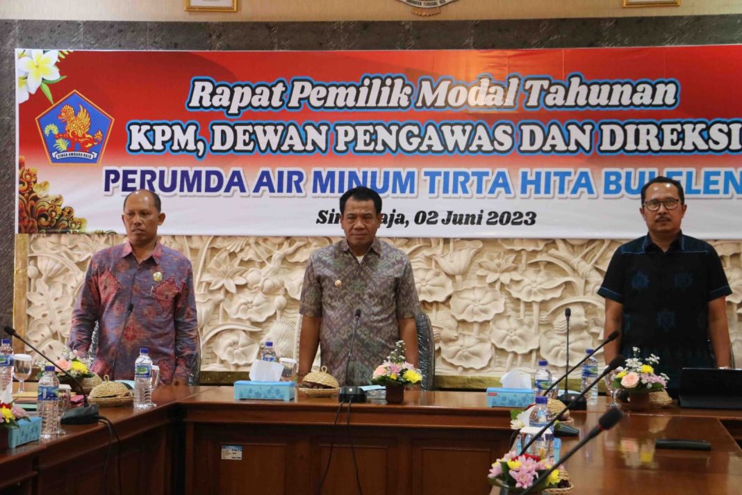 Perumda Air Minum Tirta Hita Buleleng Didorong Lebih Efektif dan Efisien