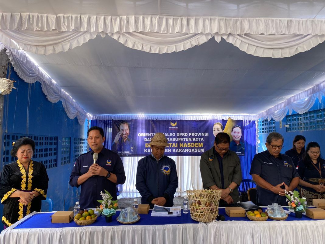 Nasdem Klungkung dan Karangasem Tekad Jaga Perolehan Kursi