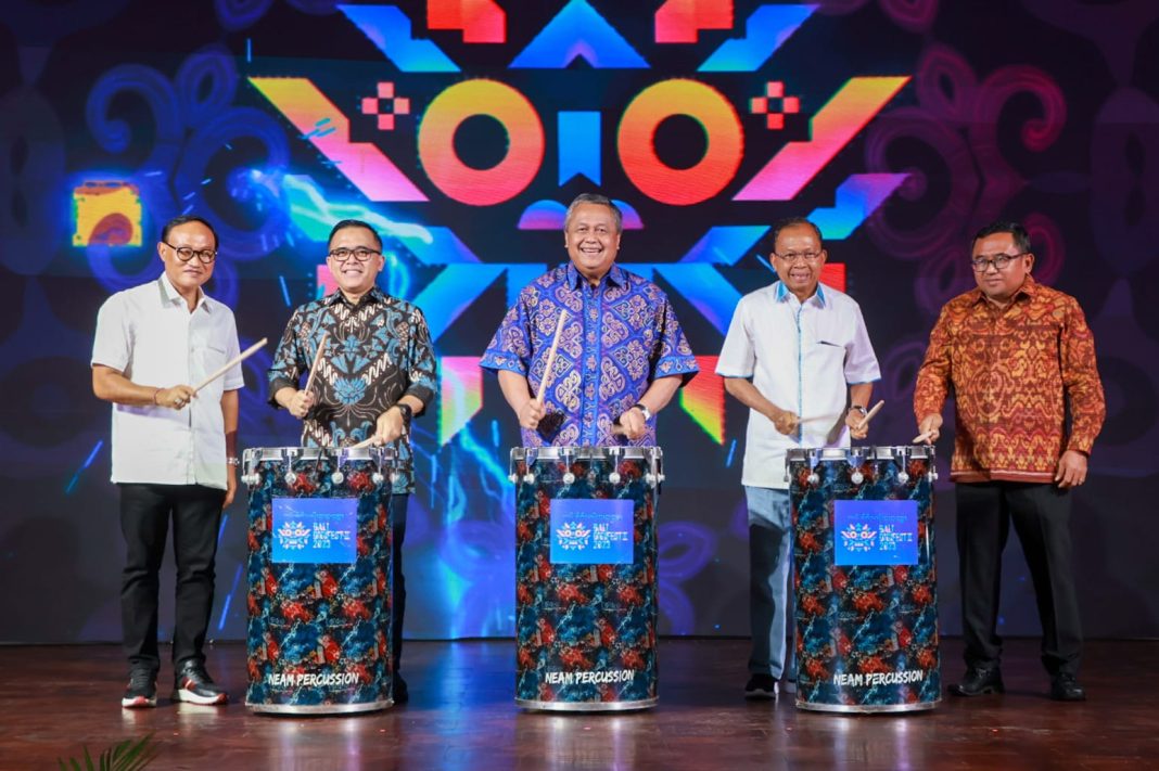 Gubernur Koster Besama Gubernur BI dan Menpan – Rb Buka Bali Digital Festival 2023