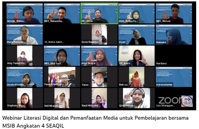 SEAQIL dan Mahasiswa MSIB Angkatan IV Ajak Masyarakat Tingkatkan Literasi Digital
