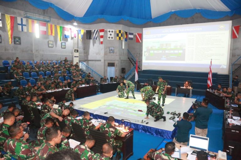 TNI AL Gelar TFG Latihan Armada Jaya XLI 2023