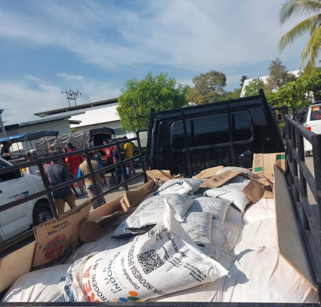 Lolos Pupuk Subsidi Secara Ilegal Lewat PLBN Motaain, Kepala Bea Cukai Atambua Akui Tidak Melakukan Fisik Barang