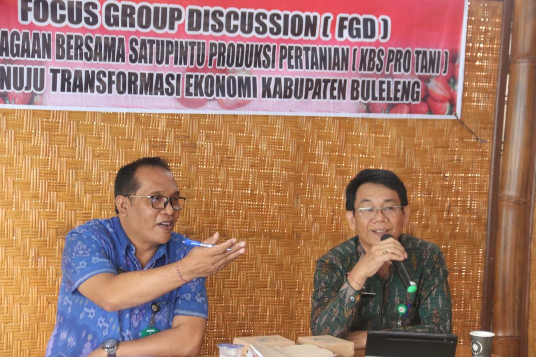 Distan Buleleng Buat Terobosan KBS Pro Tani, Tingkatkan Taraf Hidup Petani Buleleng