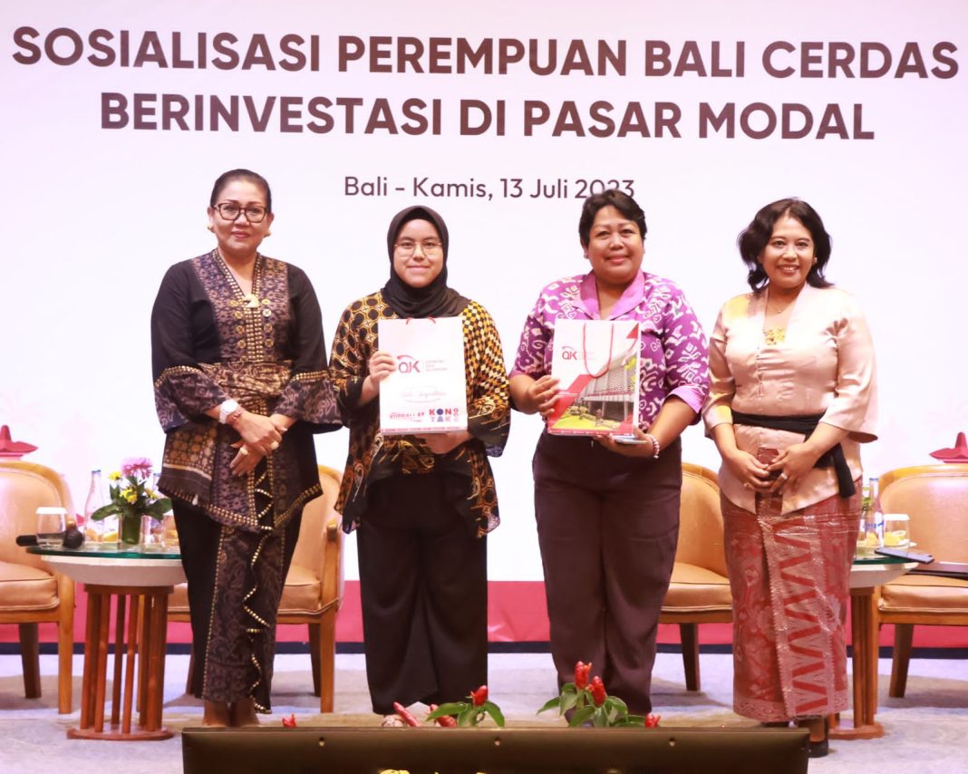 Ny. Putri Koster Harap Perempuan Bali Cerdas Pahami Berinvestasi di Pasar Modal