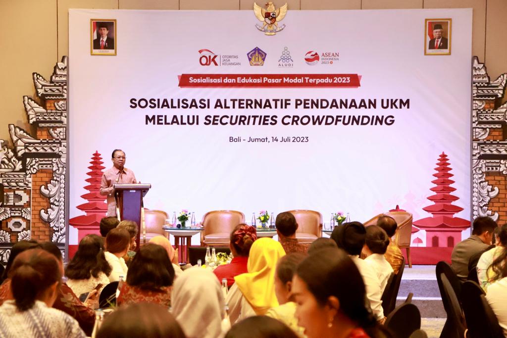 Pengawas Pasar Modal OJK bersama Pelaku UKM Akui Kebijakan Produk Lokal Gubernur Koster Mampu Kembangkan Sektor UMKM di Bali