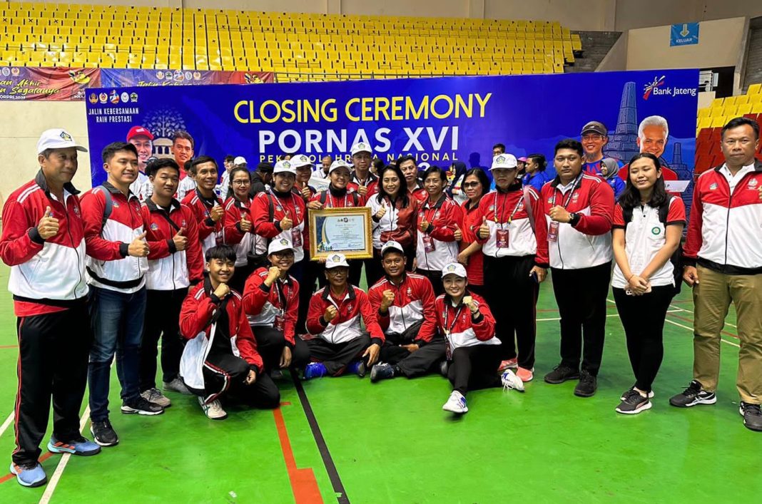 Raih 3 Emas, Kontingen Bali Peringkat Empat Pornas KORPRI 2023