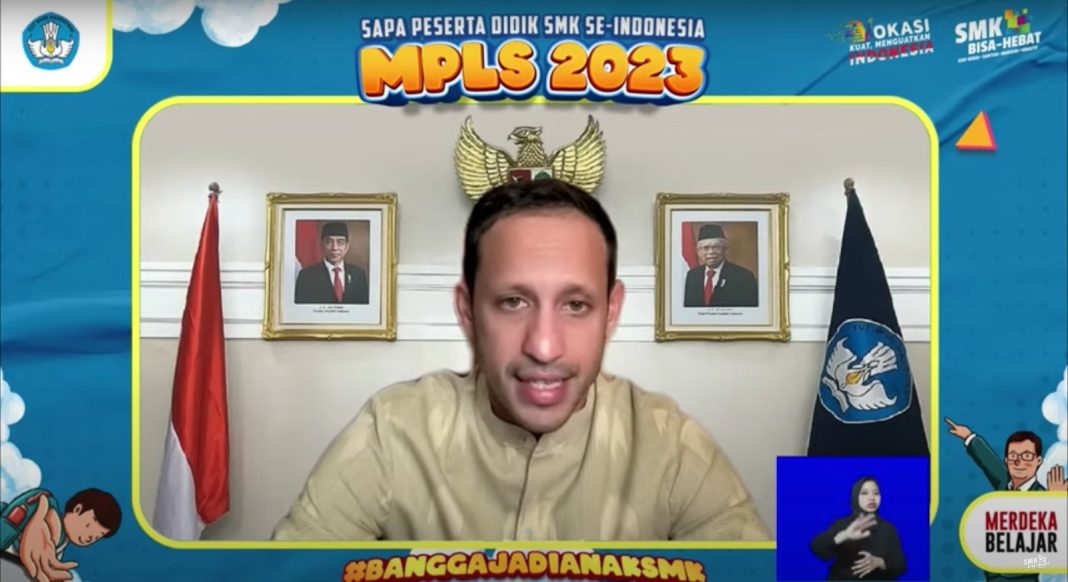Mendikbudristek Beri Motivasi Peserta Didik SMK Jalani MPLS yang Menyenangkan