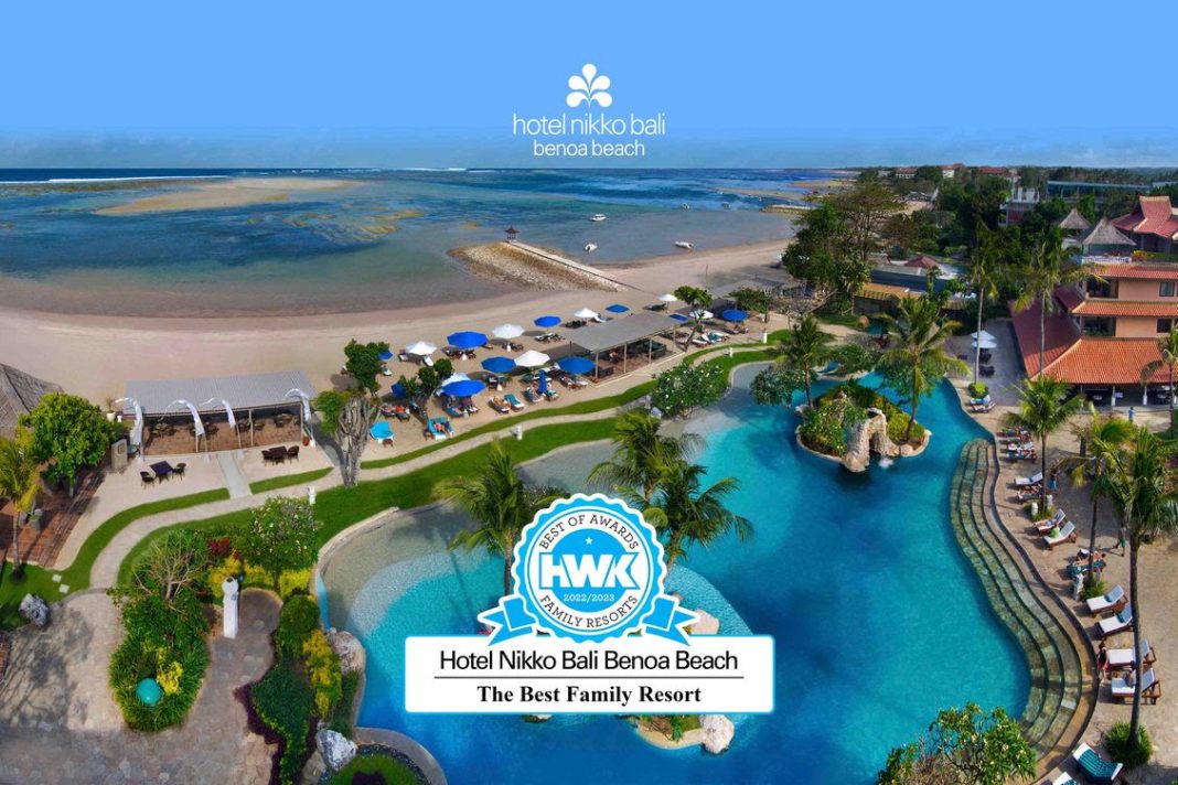 Hotel Nikko Bali Benoa Beach Raih Penghargaan The Best Family Resort 2022/2023