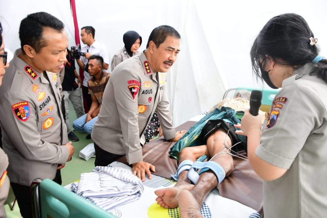 Wakapolri Gelar Bakti Sosial dan Kesehatan di Kabupaten Blora