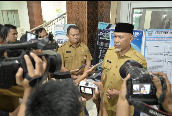 Gubernur Mahyeldi Pimpin Rapat di Pasbar, Temukan Solusi Soal Penolakan PSN dan Pastikan Masyarakat Aman