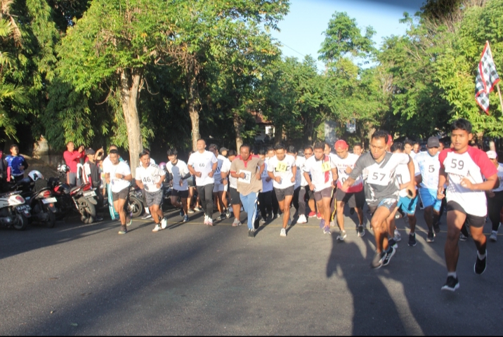 Kecamatan Sukasada Gelar Lomba Lari 5K, Libatkan 78 Peserta