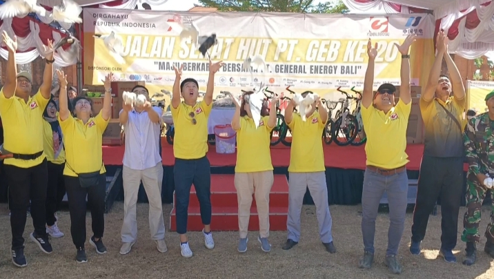 Jalan Sehat PT GEB Diikuti Lima Ribu Lebih Peserta