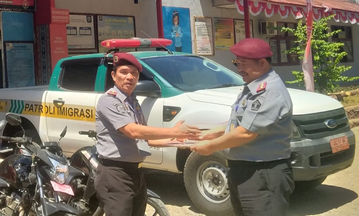 Terima Transfer 9 Kendaraan dari Kantor Imigrasi Atambua, Kalapas Edwar Hadi Sampaikan Hal Ini!