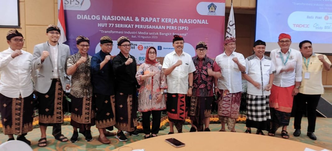 Hadapi Serbuan Media Digital, Sekda Dewa Indra Dorong Kolaborasi Perusahan Pers
