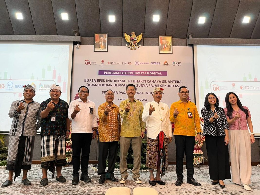 Galeri Investasi Digital Rumah BUMN Denpasar Diresmikan, Dorong Akses Permodalan Melalui Securities Crowdfunding