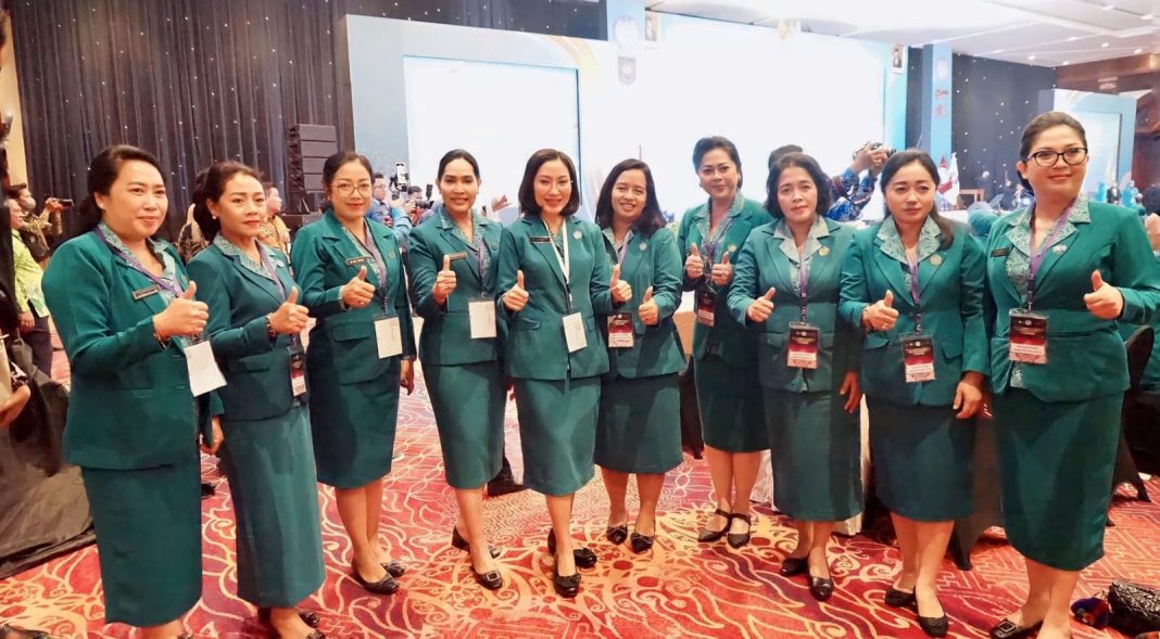 TP PKK Provinsi dan Kabupaten/Kota se-Bali Berpartisipasi dalam Kegiatan Rakornas di Jakarta