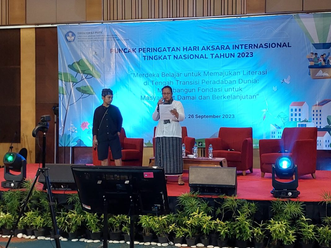 Peringati Hari Aksara Internasional Tingkat Nasional 2023, Kemendikbudristek Dorong Penuntasan Buta Aksara