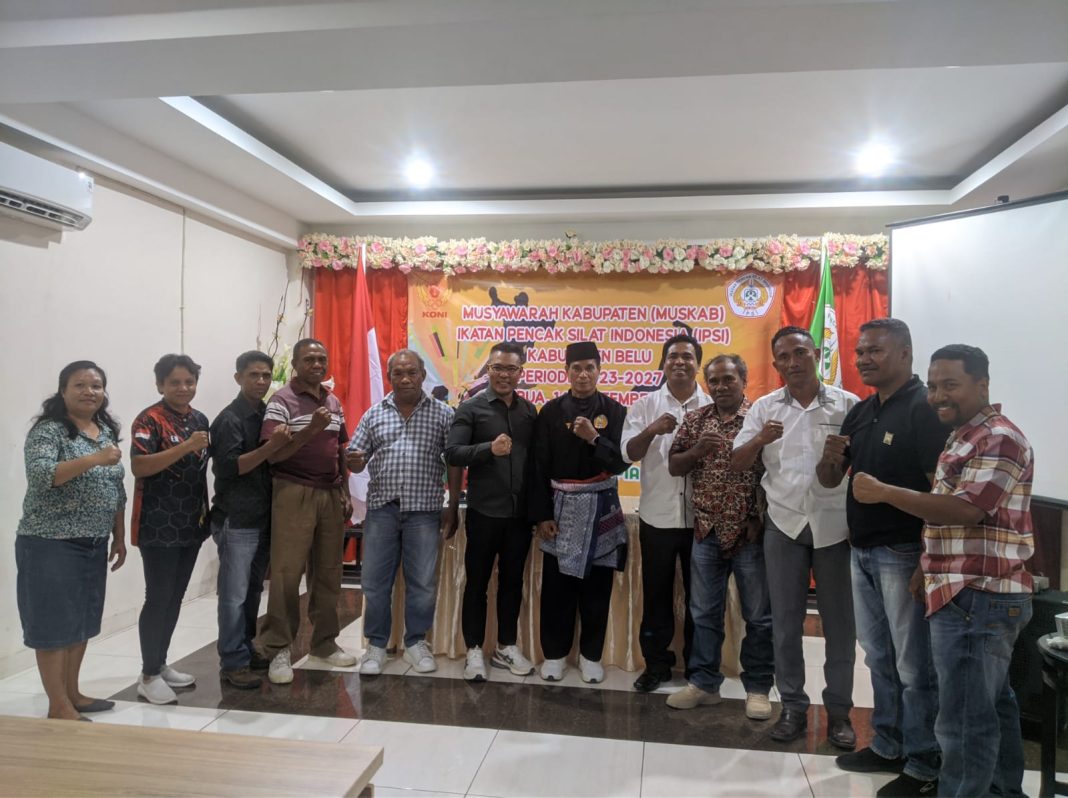 Torehkan Banyak Prestasi, Benny Manek Kembali Terpilih Sebagai Ketua IPSI Belu Periode 2023-2027