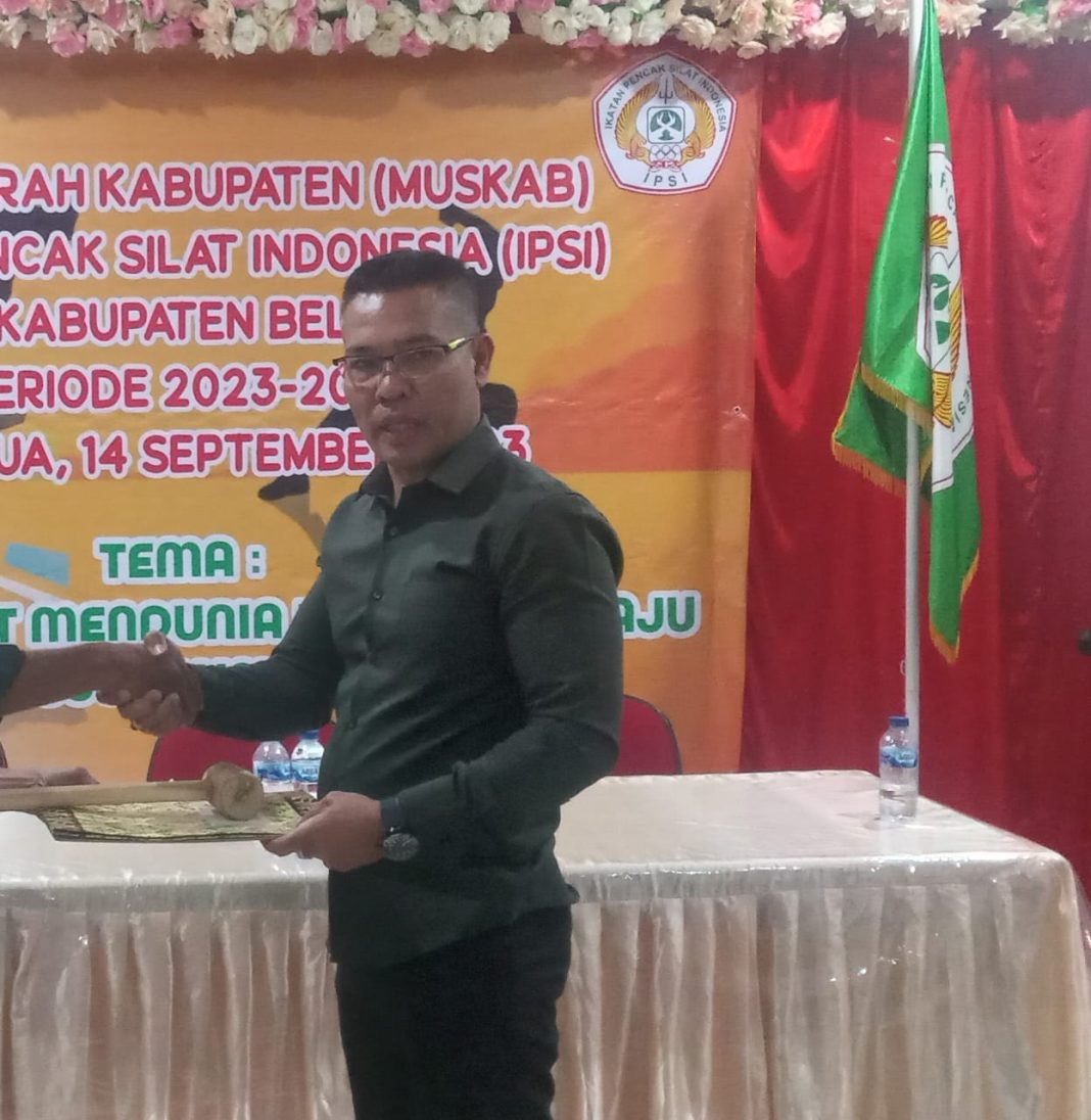 Terpilih Lagi Jadi Ketua IPSI Belu Periode 2023-2027, Benny Manek Komitmen Lakukan Ini!