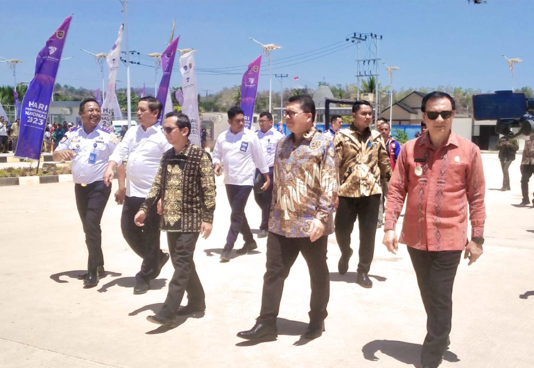 Terminal Barang Internasional Motaain Diresmikan, Bupati Belu Ucapkan Terimakasih Kepada Presiden RI dan Harapkan Hal Ini!