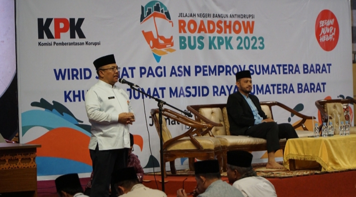 Pemprov Sumbar dan KPK Sosialisasi Bahaya Korupsi Kepada ASN