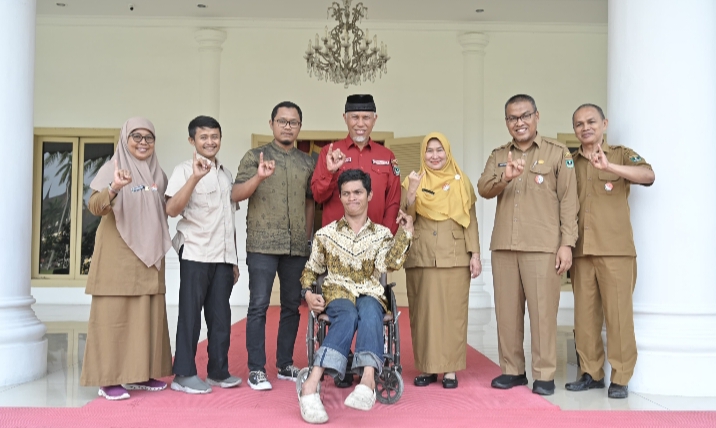 Luar Biasa! Gubernur Puji Penyandang Disabilitas Sumbar Juara Nasional dan Diutus ke Korsel : Sangat Inspiratif dan Membanggakan