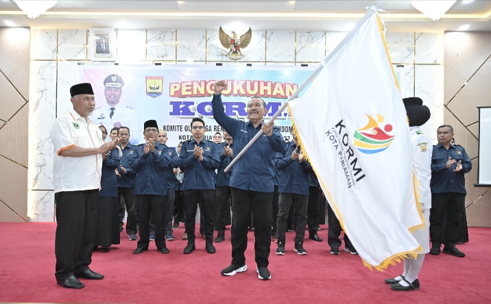 Gubernur Mahyeldi Kukuhkan Kepengurusan KORMI Kota Pariaman