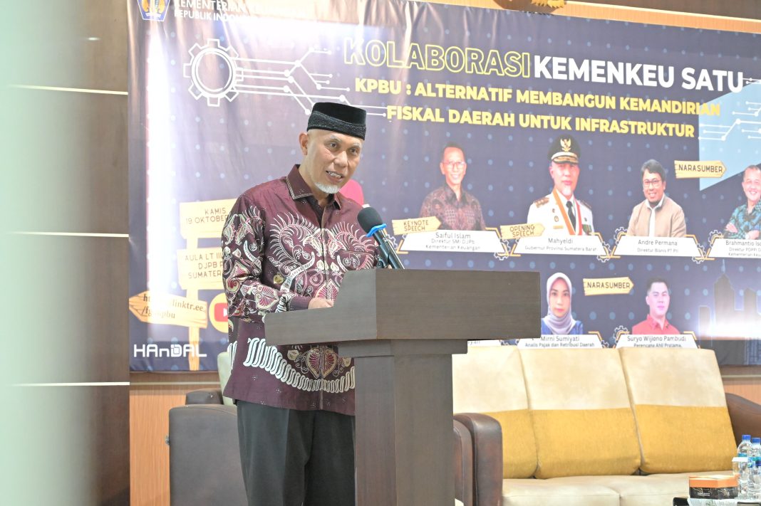 Gubernur Mahyeldi Terus Dorong Kerja Sama dengan Badan Usaha untuk Memacu Pembangunan Infrastruktur Sumbar
