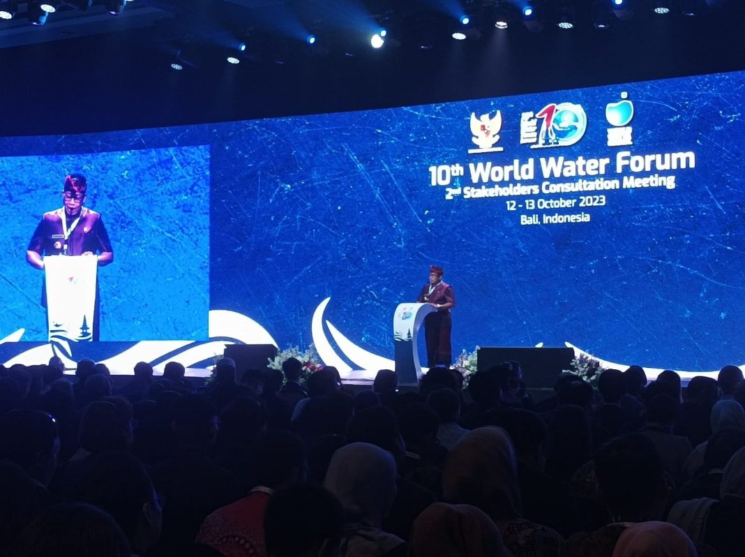 Penjabat Gubernur Bali Kenalkan Konsep Pemuliaan Air sebagai Sumber Kehidupan di SCM World Water Forum 2023