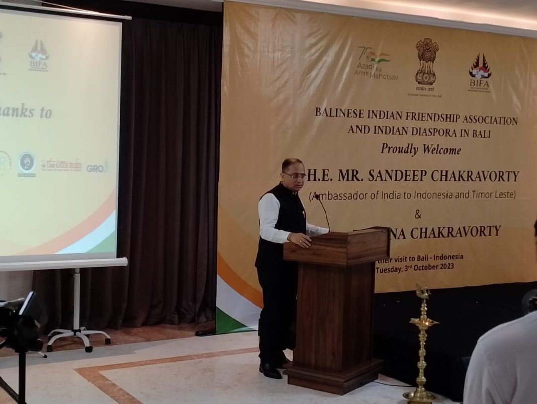 Dubes India untuk Indonesia dan Timor Leste Apresiasi Peran BIFA Bali sebagai Penghubung Bali dan India