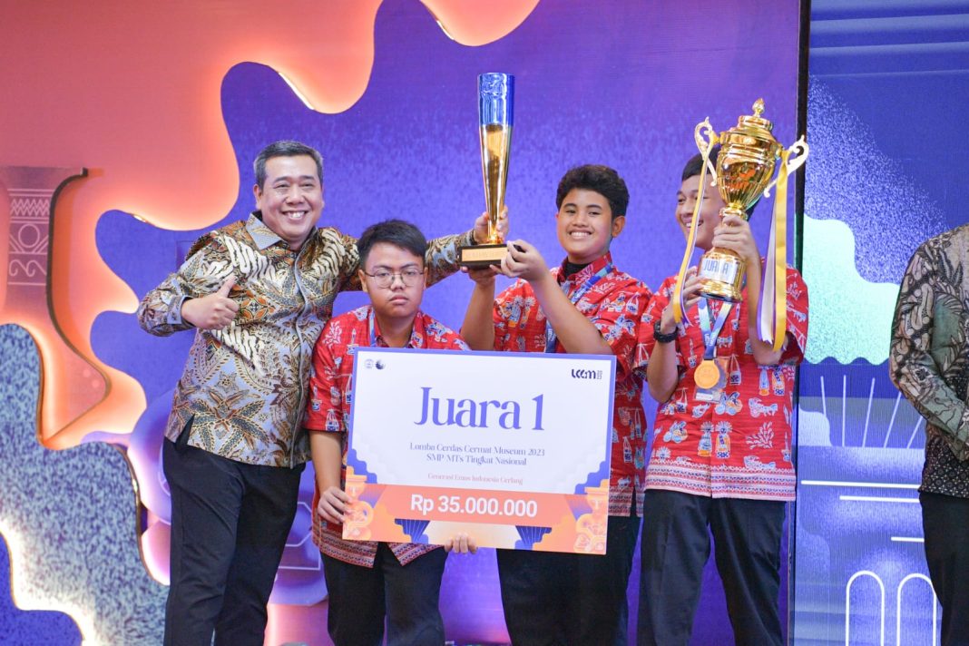 DKI Jakarta Raih Piala Mahavidya pada LCCM 2023, Mendikbudristek Dorong Generasi Muda Cintai Museum