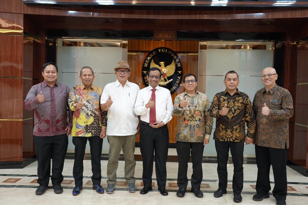 Menkopolhukam Mahfud MD Dukung Pembangunan Grha Pers Pancasila yang Diinisiasi PWI