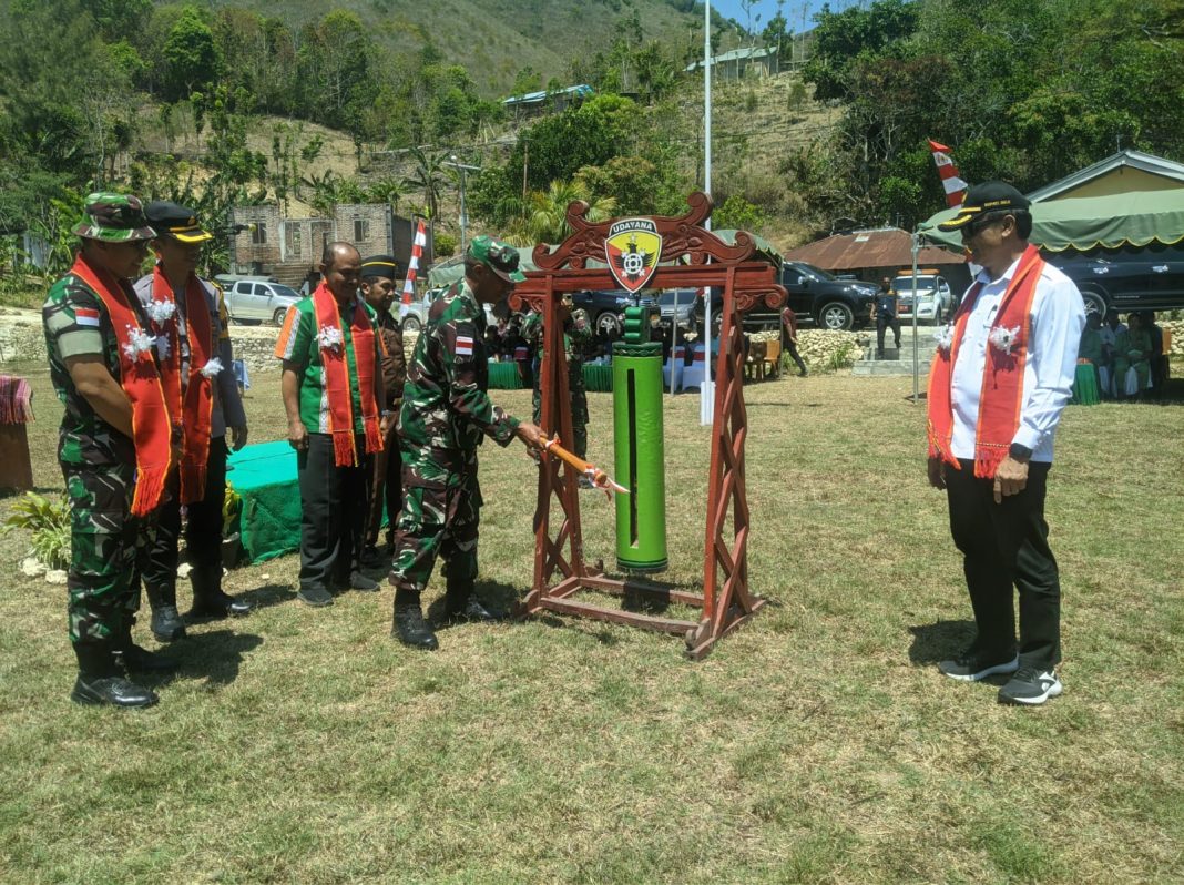 Penutupan TMMD ke-118 di Wilayah Kodim 1605/Belu, Pangdam Minta Pelihara Hasil Progam Agar Bermanfaat Lebih Lama Bagi Masyarakat